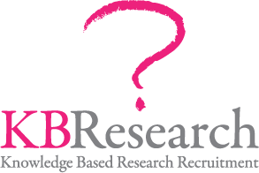 K B Research logo