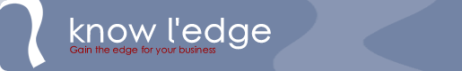 Know l'Edge logo